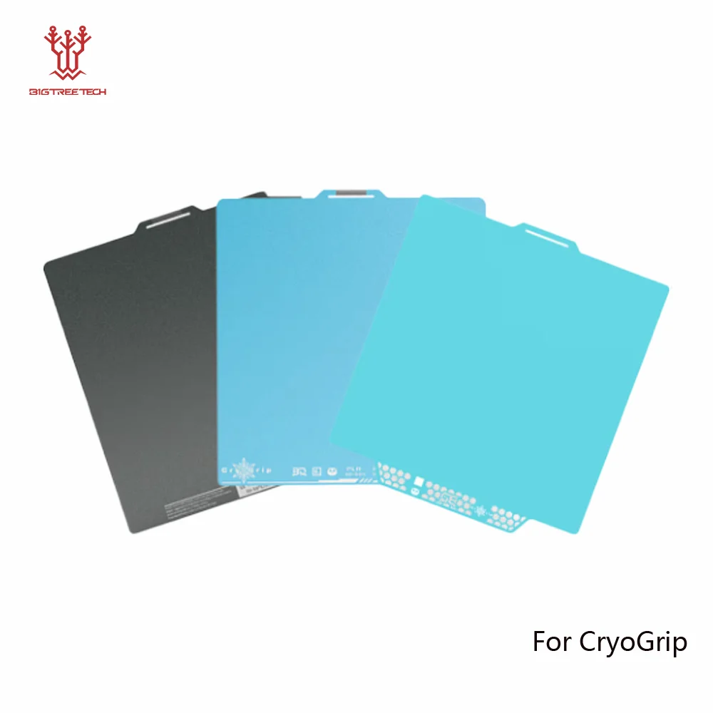 BIGTREETECH BIQU Cryogrip P2S Panda Glacier/Frostbite 2-Sided Spring Steel For Bambu Lab A1 P1S P1P Bambulab A1 X1 3D Printer
