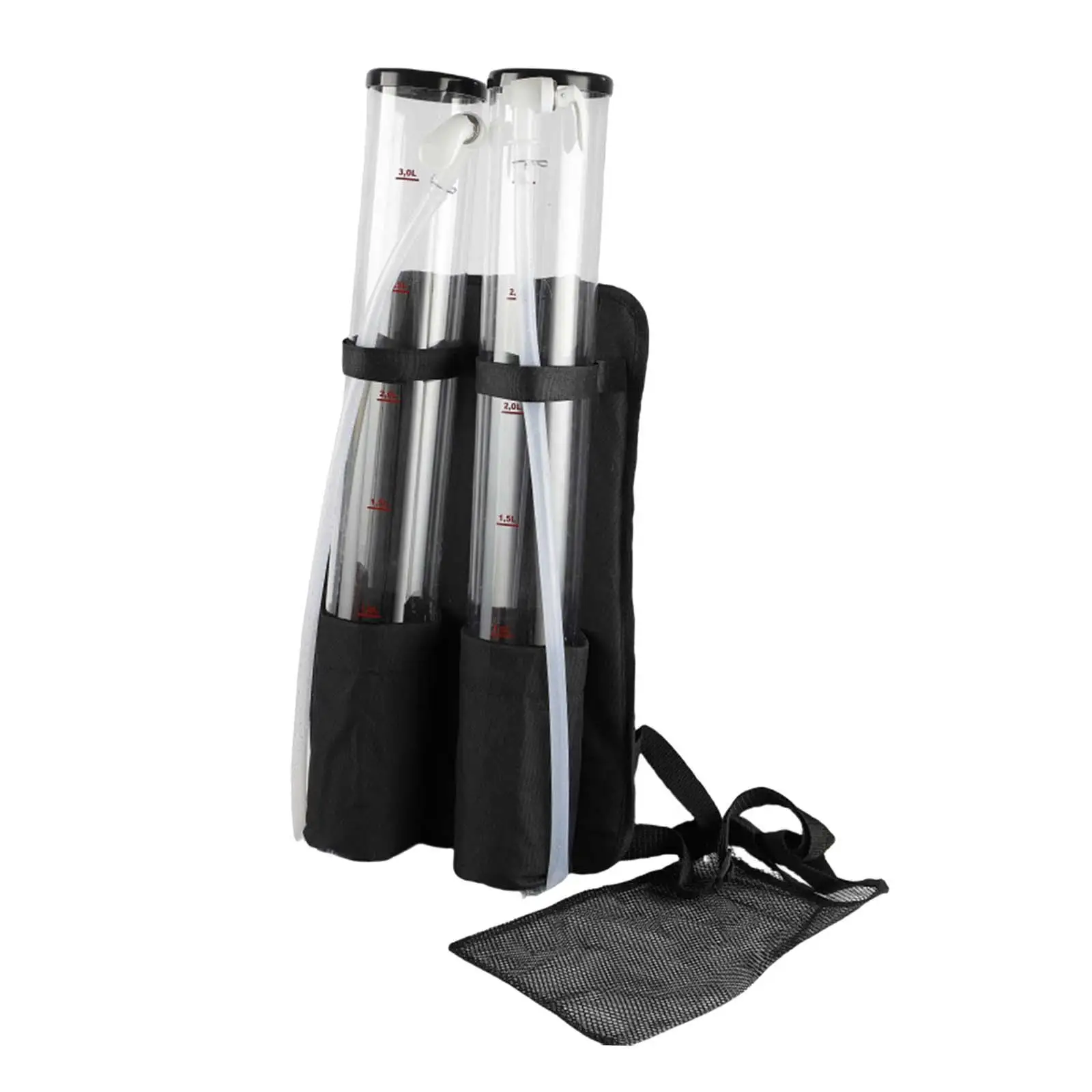 Dual Barrel Portable Backpack Dispenser 3+3 Liter for Kitchens Home Outdoor Dual Barrel Portable Backpack Dispenser 3+3 Liter for Kitchens Home Outdoor
