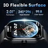 AOLON Smart Watch 2.01'' AMOLED Curved Screen IP68 Waterproof Bluetooth 5.3 Call AI Vioce Assistant Fitness Smartwatch for Men 1