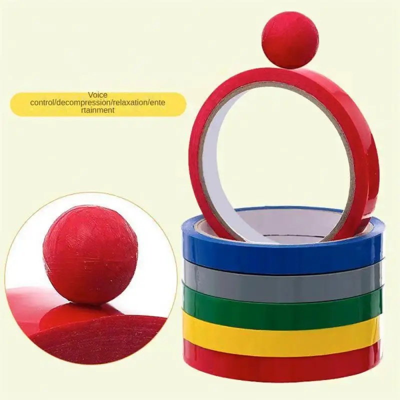 

Colored Adhesives Suck Ball Sticky Ball Adhesive Student Strong Wire Drawing Stationery Ball Bopp 30mm
