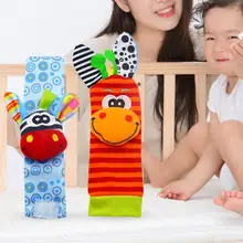 

Relieve Boredom Mild to Skin Infant Socks Wrist Straps Toys for Daily Use