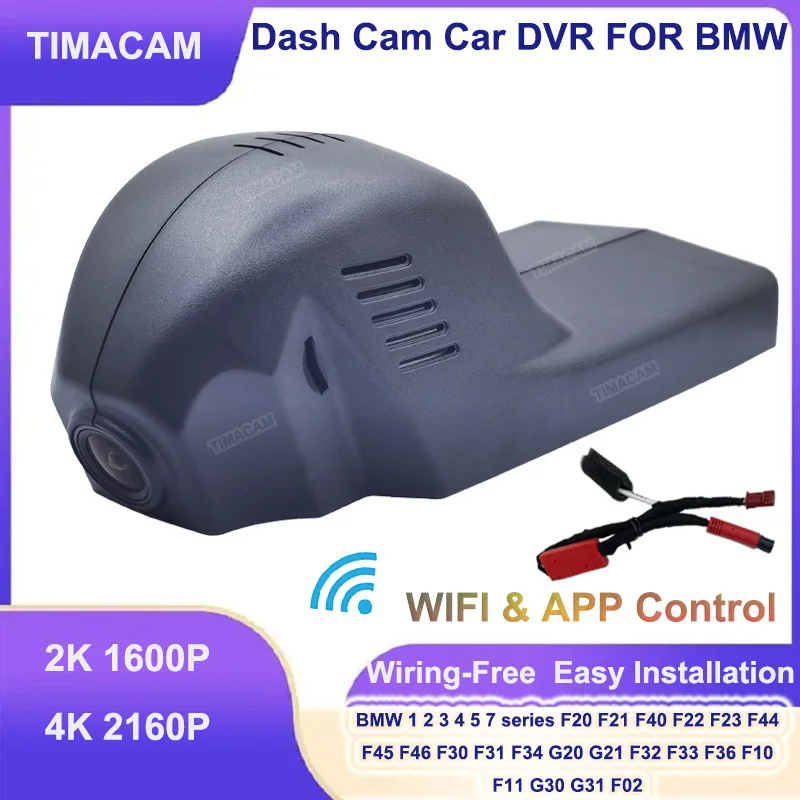 2K 4K 2160P Dash Cam for BMW F30 F34 F31 X3 F25 X1 F48 F10 F7 F32