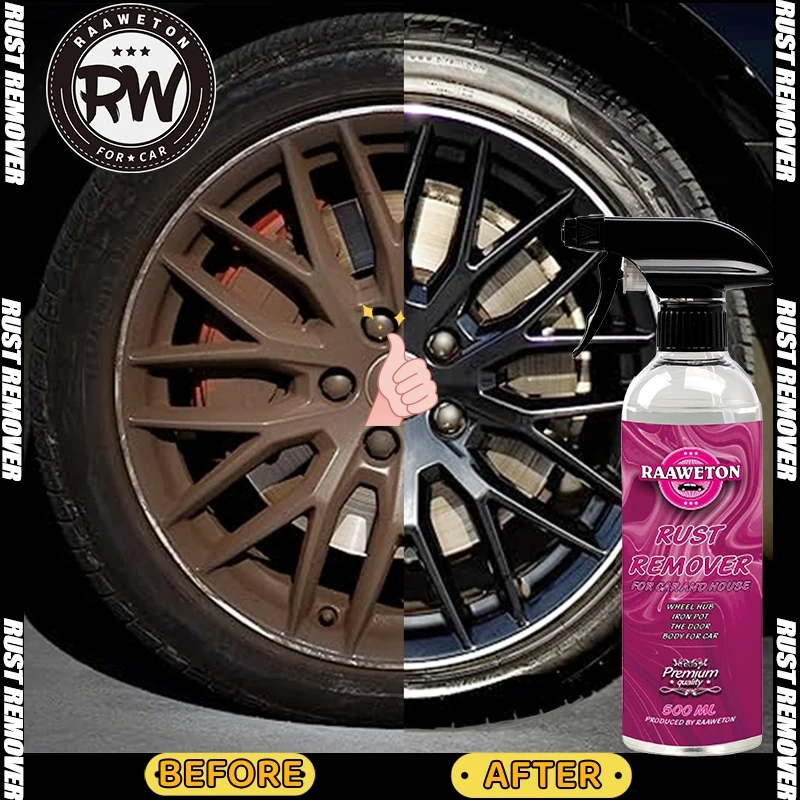 Rust Remover Spray Remove Iron Particles Car Paint Motorcycle RV Boat  Faucet Metal Use Car Wax Car Wash Refurbishing Polishing - AliExpress