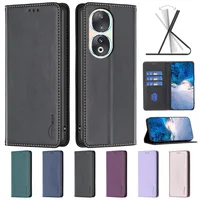 For Honor 90 REA-NX9 Case Luxury Flip Magnetic Phone Case on For Funda Huawei Honor 90 Lite Honor90 Pro Leather Card Cover Coque 1