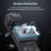 SmallRig Black/White Mist Filter & CPL Filter Set for DJI Osmo Pocket 3, Magnetic Snap-on, W CPL Filter & Screen Protector -4775 6
