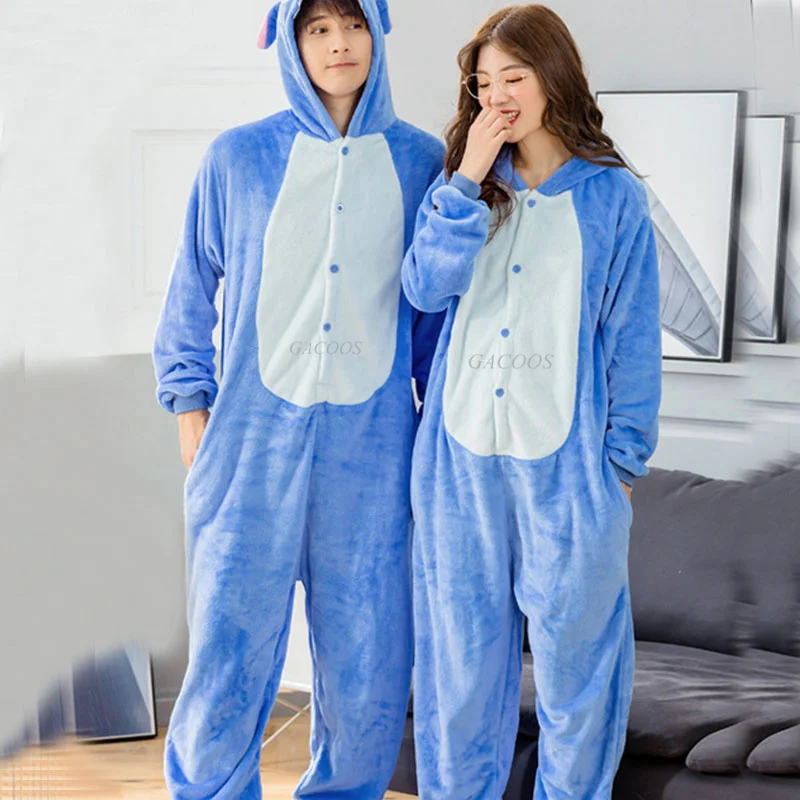 Combinaison pyjama couple Animaux