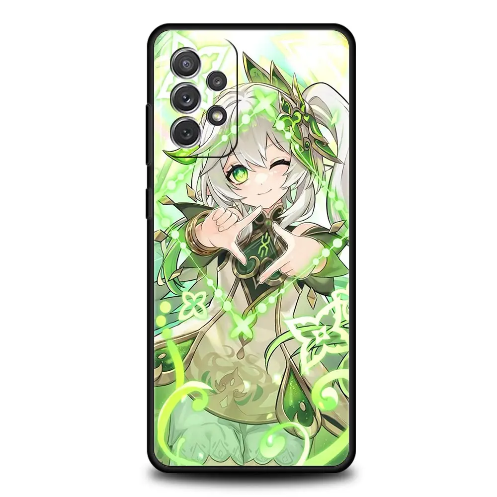 Genshin Impact Nahida Themed Phone Case - Sleek and Protective Design