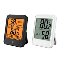 Digital Indoor Outdoor Thermometer Hygrometer Backlight Electronic Temperature Humidity Monitor Weather Station for Home 1