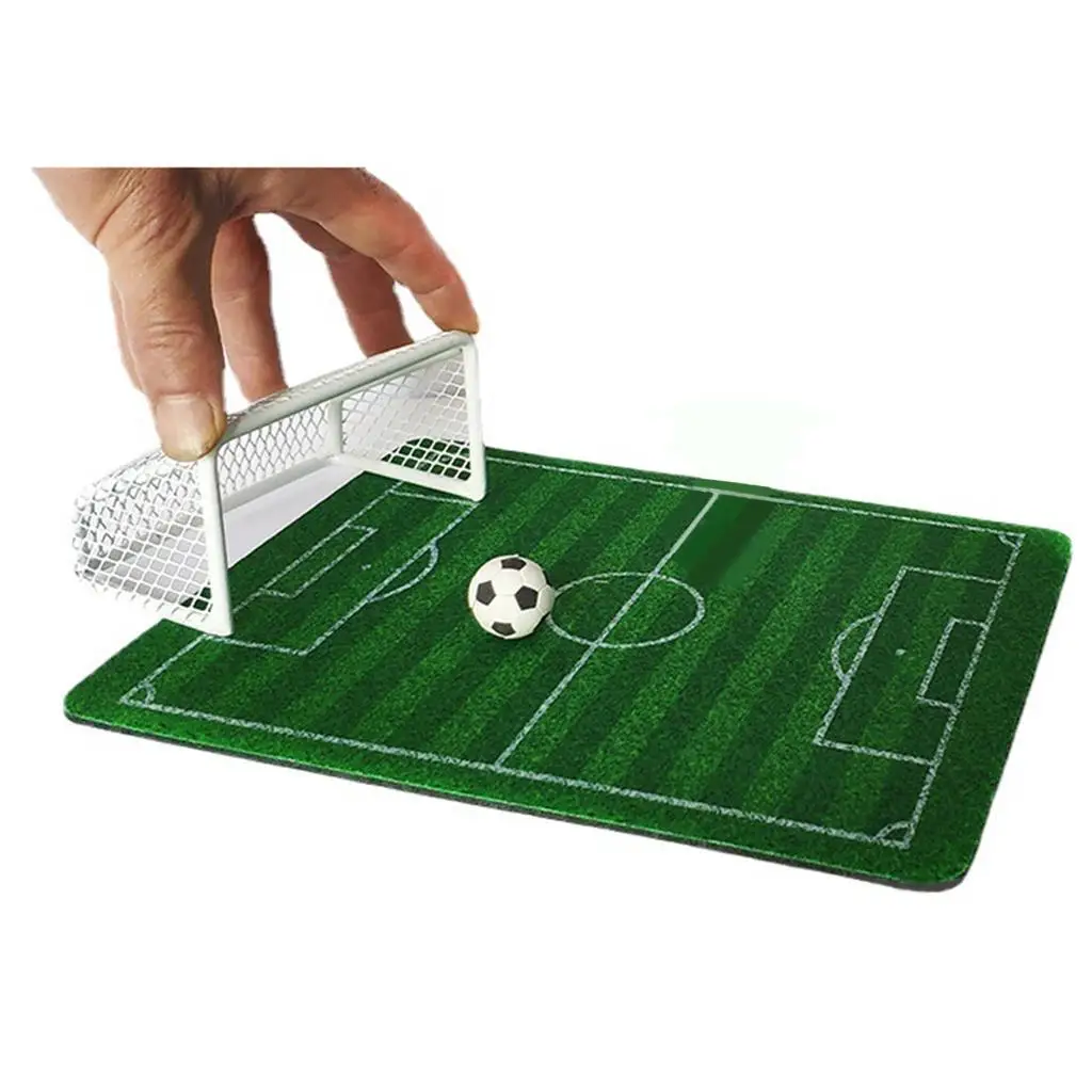 Funny Mini Soccer Goal DIY Birthday Cake Decoration Sports Model 11x6.5x6cm