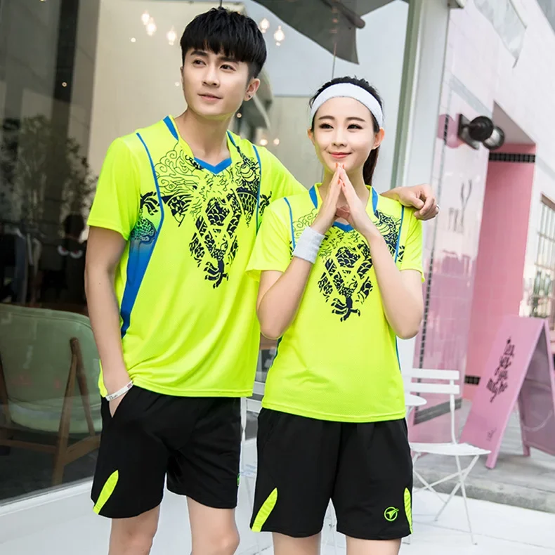 Badminton Table Tennis Tennis Shirts Uniforms