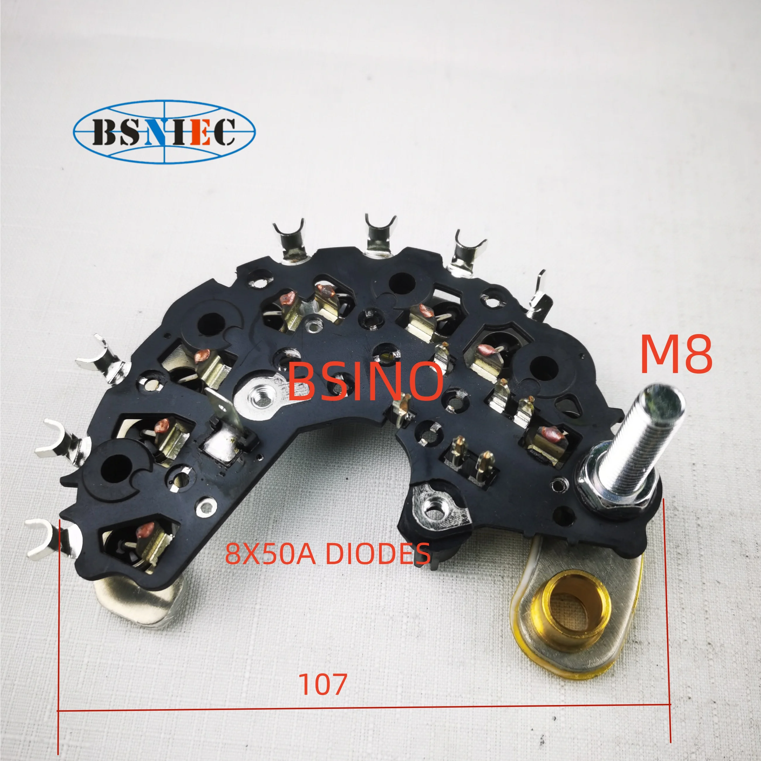ALTERNATOR GENERATOR DIODES BRIDGE PLATE RECTIFIER B1-VP844 135427 RP14 IPR844 REC916 REC917 2546062 590933 FOR PEUGEOT RENAULT