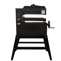 18 Inch Industrial Double-sided Automatic Vacuum Conveying Wide Belt Sanding Machine for Metal Plastic Wood Drum Sander 1
