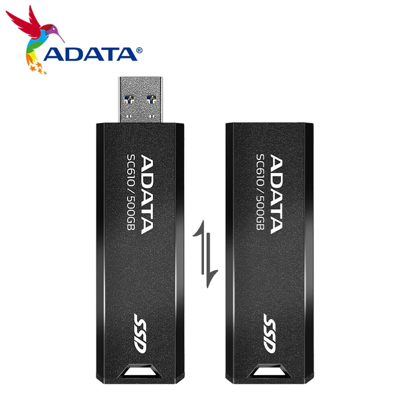 ADATA ޴ SSD ָ Ʈ ̺, PS5 Xbox  PSSD  ̺, SC610 USB3.2 Gen2 ϵ ũ, 500GB, 1000GB, 2000GB