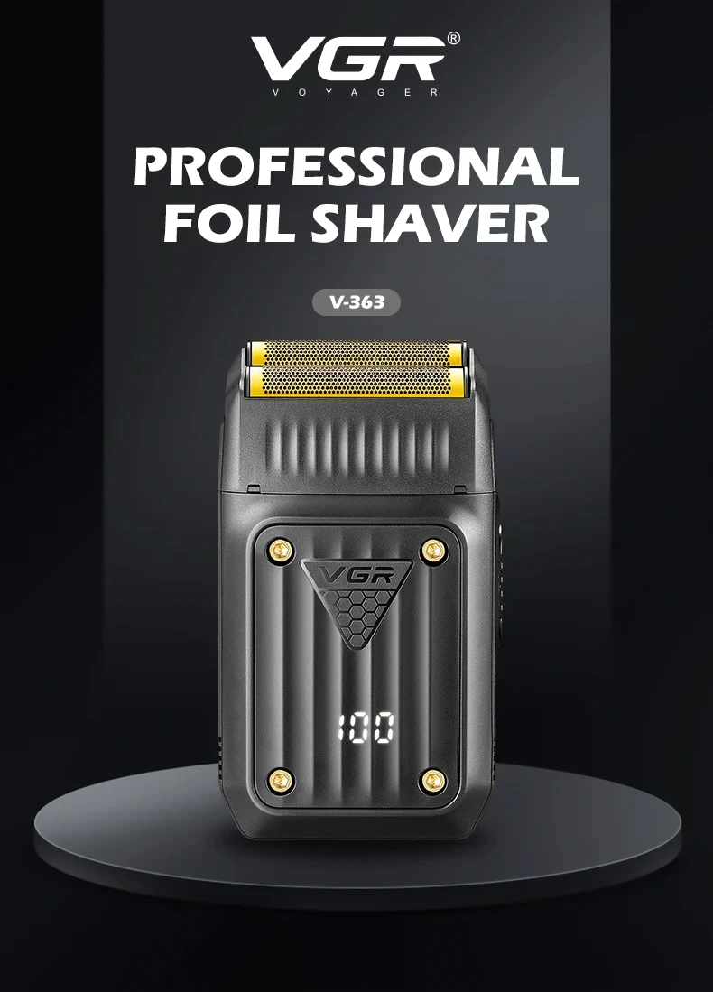 VGR V-363 ماكينة حلاقة مريحة للجسم الصغير ماكينة ح...