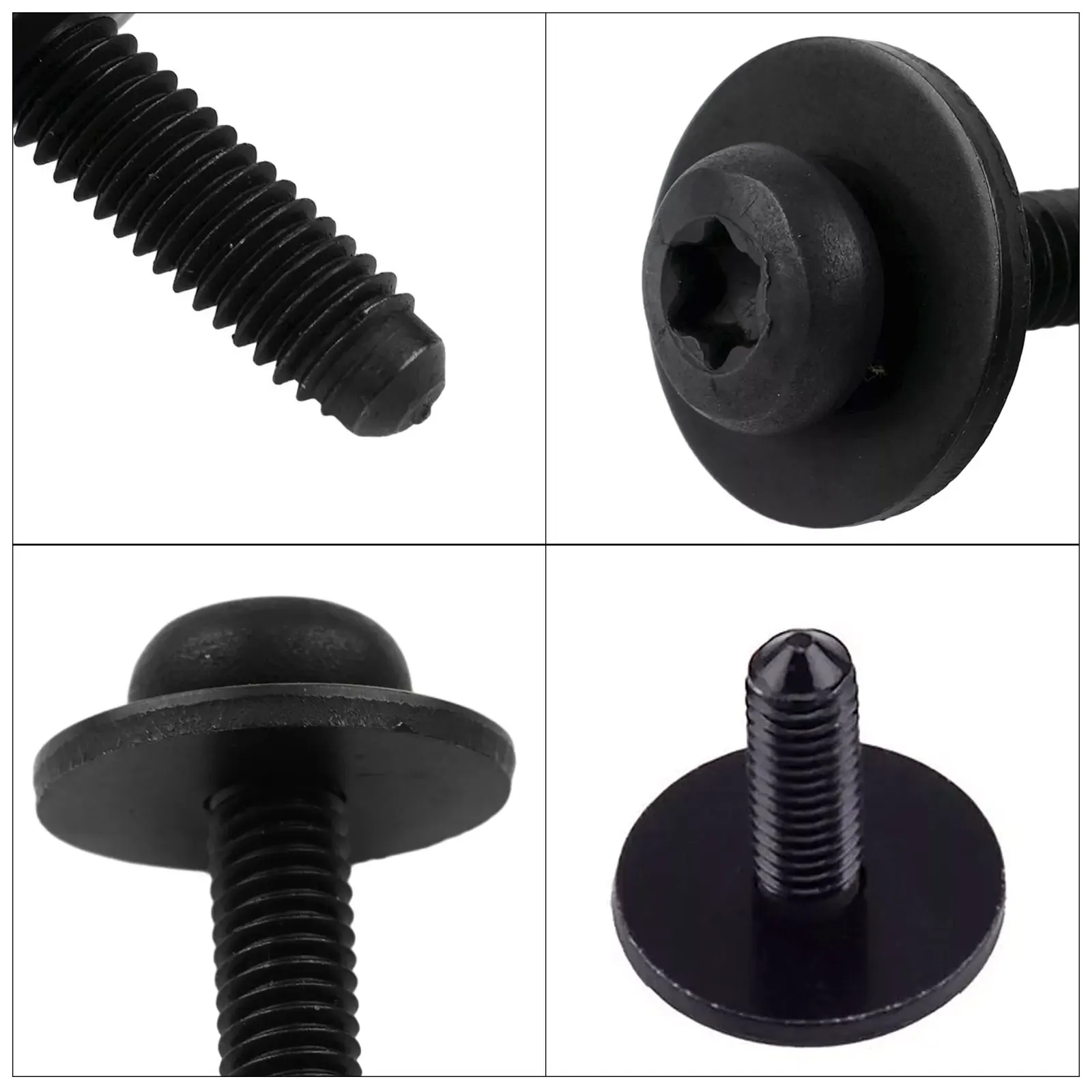 Headlight Assy Torx Round Head Bolt Screw With Washer N90683302 Fasteners For Audi A4 S4 Q5 Q7 A6 A7 A5 A8 R8 FOR VW Passat Golf