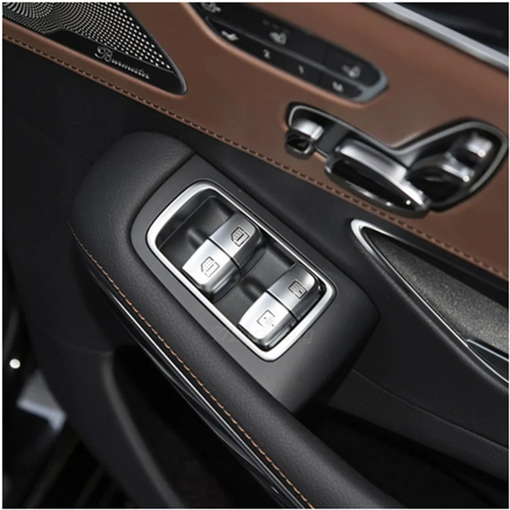 메르세데스 벤츠 W222 S-Class 2014-2019 용 후면 창문 스위치 단추 인테리어 액세서리, 창문 스위치 단추 교체 부품
