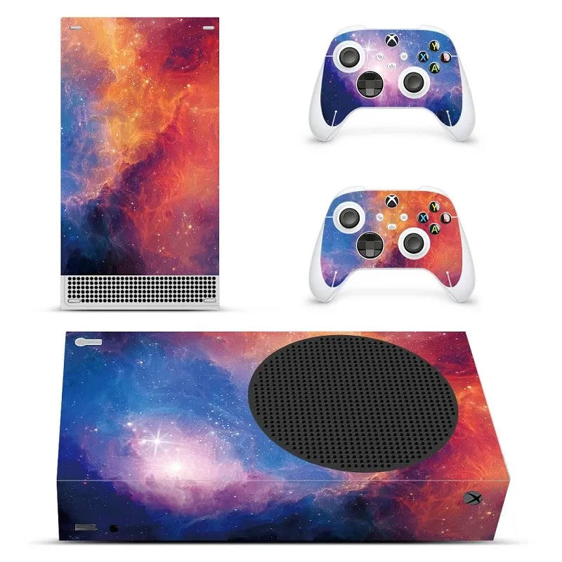 For Xbox Series S Decal Skin Sticker Cover For Xbox Series S Console and 2 Controllers 