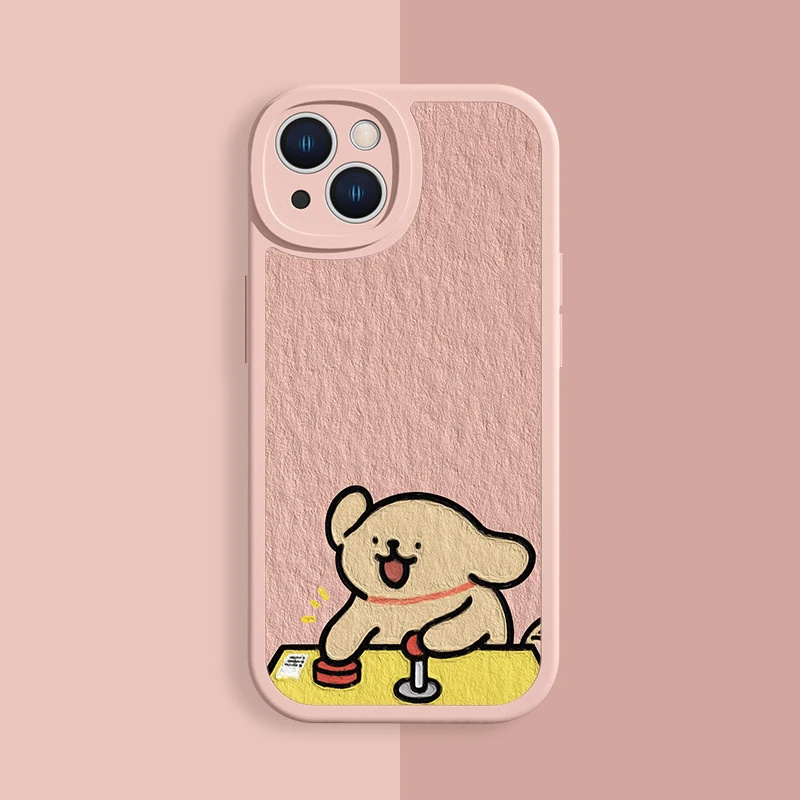 Korean Maltese Phone Case For Lovers Couples for Samsung Galaxy 24 23 22 21 Plus Ultra FE A73 A72 A71 A52 A51 A32 Mobile Case