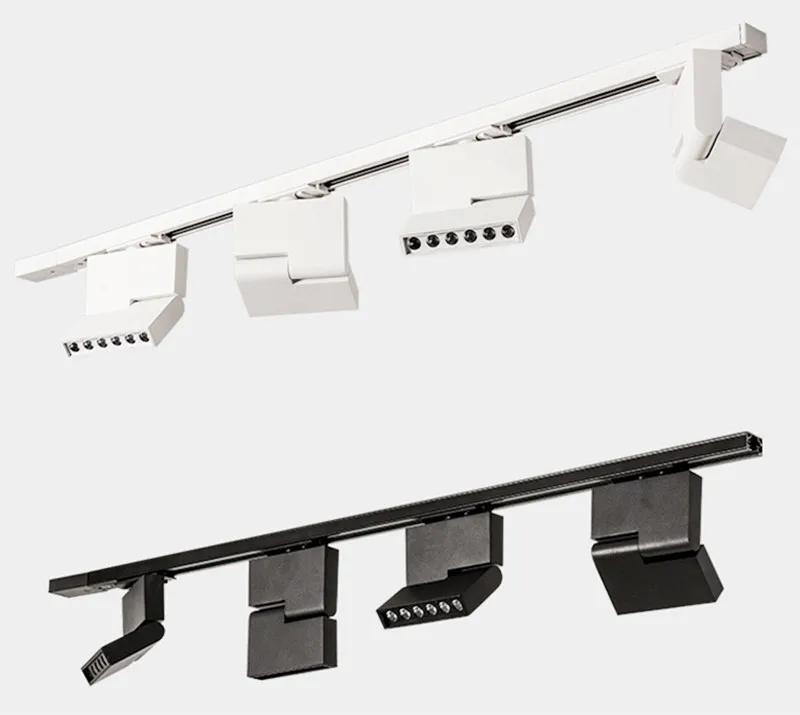 LED Sporbelysning Justerbar Spot Væglampe AC110V 220V 30W Loftslamper Lamper Spot Light Til Værelse Butik Loft Soveværelse_voghion.com