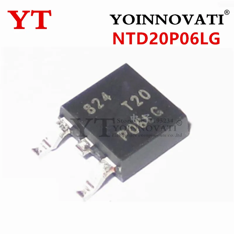 

10PCS 50PCS NTD20P06LG NTD20P06 T20P06LG P06LG TO-252 IC Best Quality