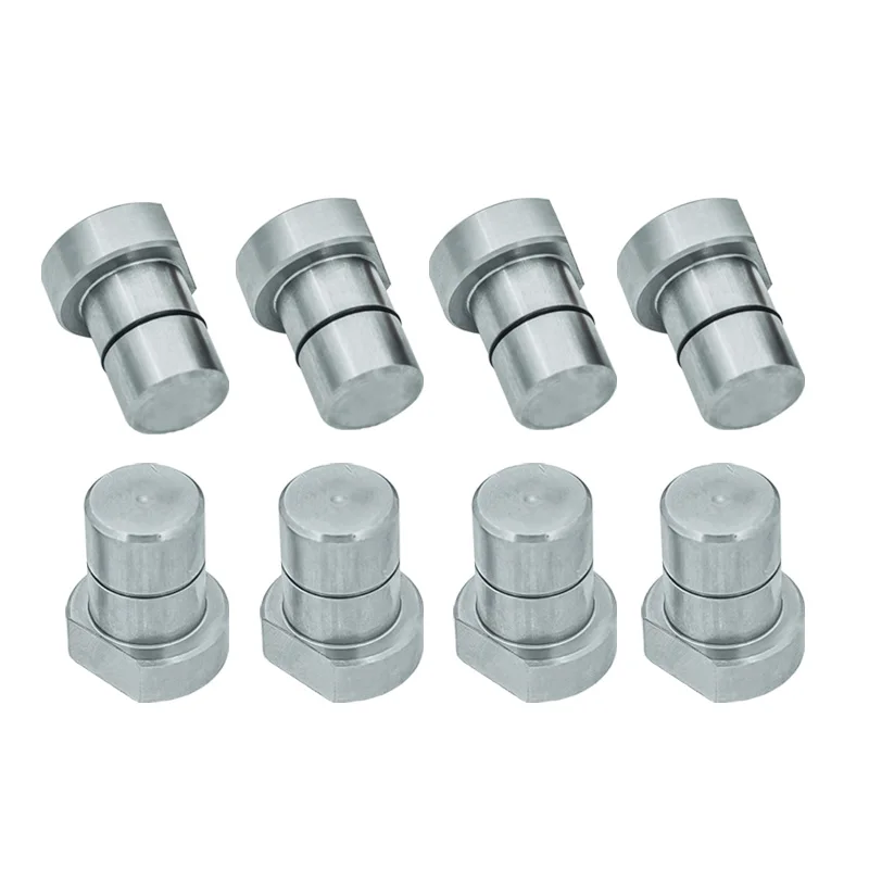 8 Piece Aluminum Bench Dogs - 3/4 Inch Workbench Stops For Woodworking
