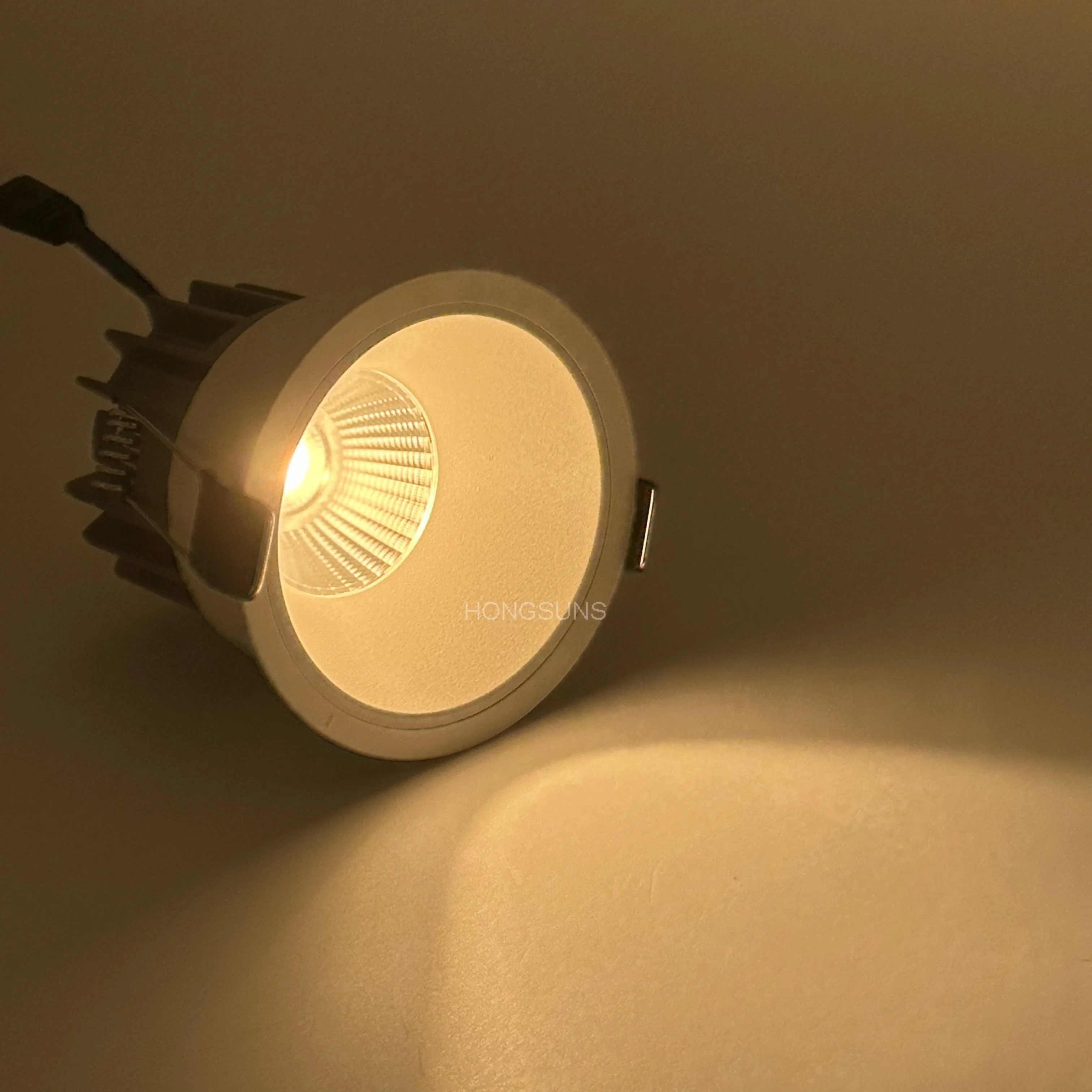 조광 가능한 LED 스포트라이트 매입형 천장 램프, 알루미늄 LED COB 조명, 5W7W9W12W15W18W, AC110V 220V, 다운라이트 홈 오피스 매장