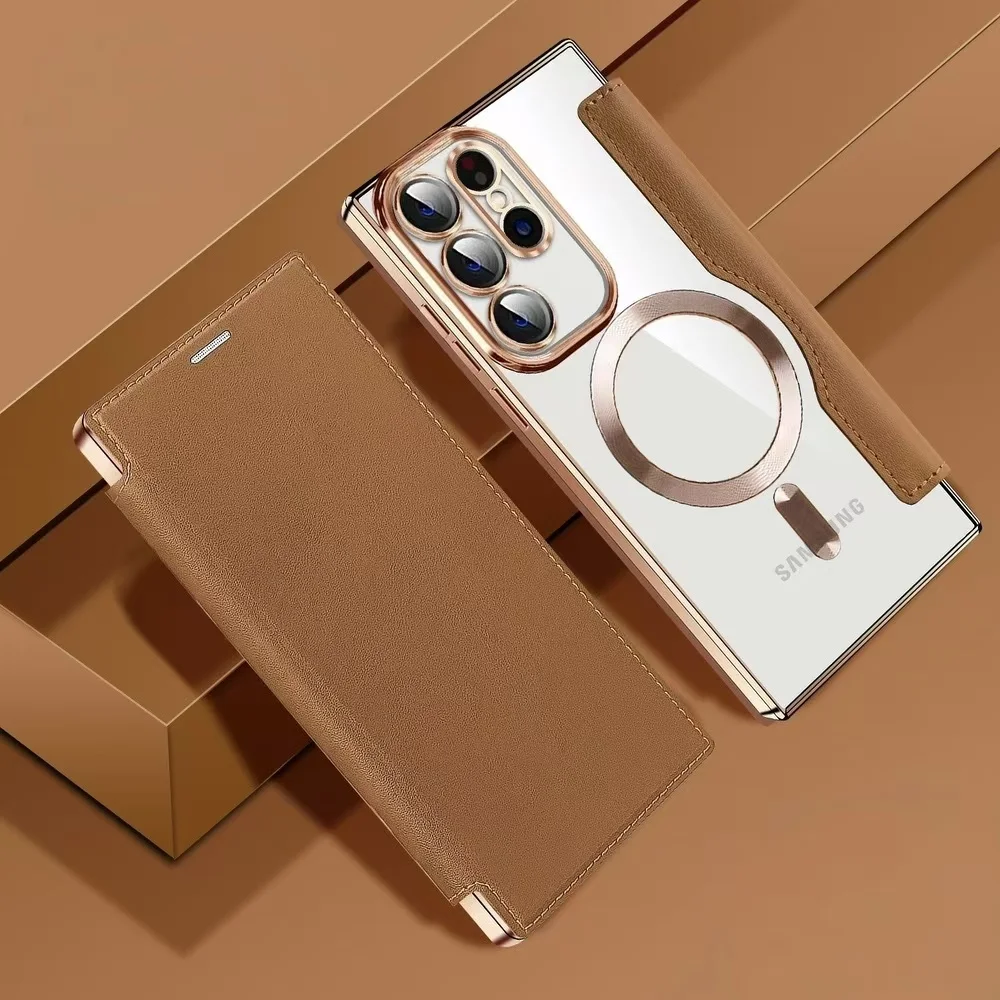 Deluxe All-Inclusive Magnetic Flip Lens Card Case