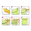 30Pcs 5 Colors Bag Sealer Closure Sticks Portable Food Saver Container Plastic Sealing Clips Fresh-Keeping Clamp Rod 3