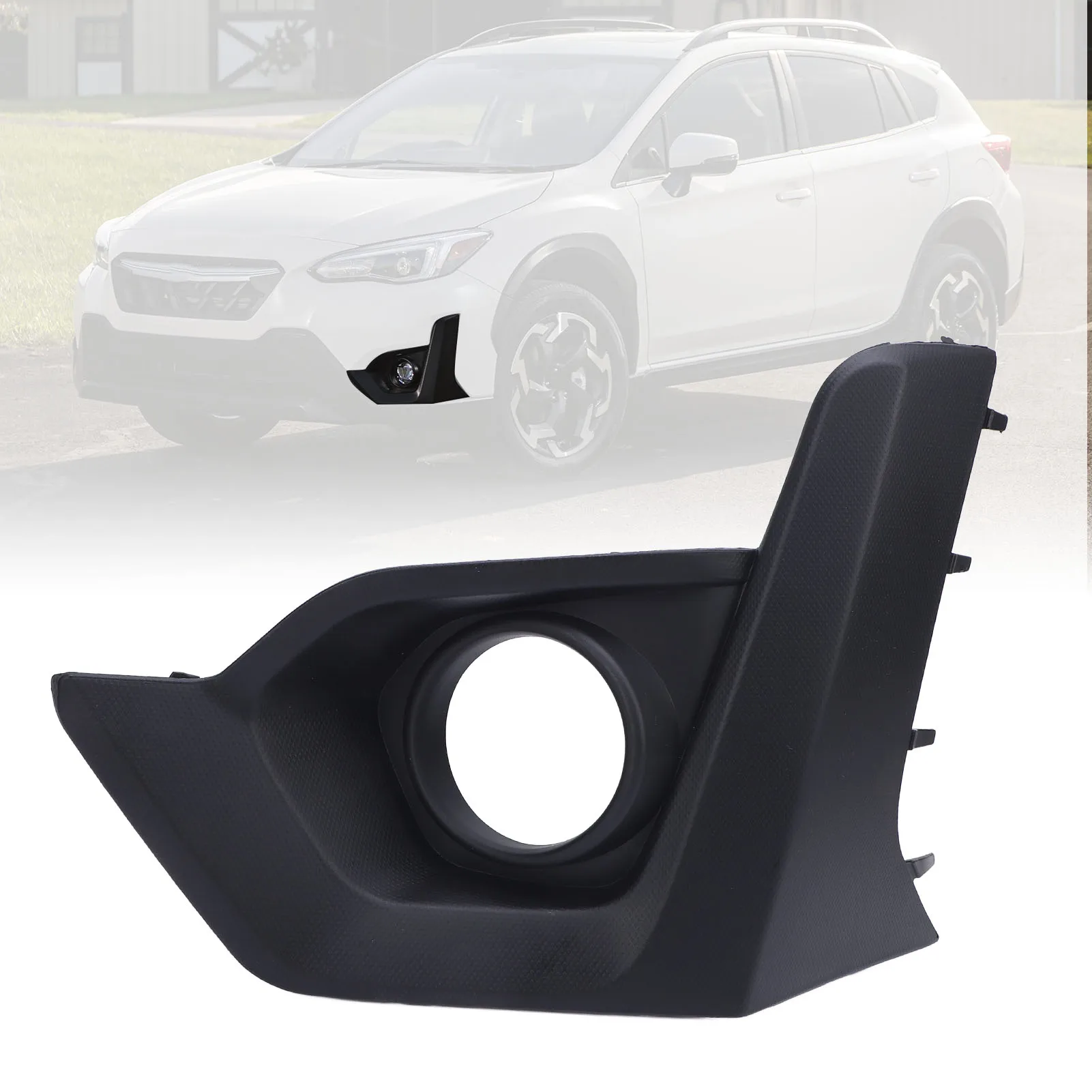 Front Bumper Fog Light Grille Exterior Decor Foglamp Trim  High Strength for Crosstrek 2021-2023 Second Generation Facelift