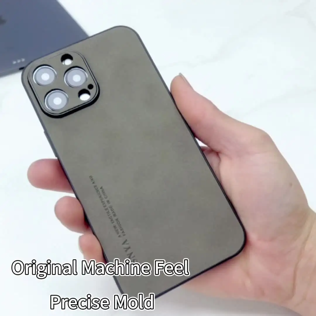 Противоударная матовая кожаная задняя крышка для OnePlus Nord CE4