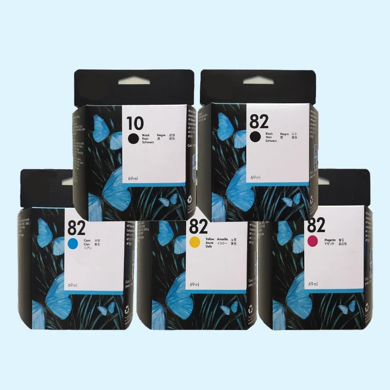 10 82 Sistema Ciss Vuoto Per Stampanti HP Designjet 500 500PS 800 800PS - Foto 5