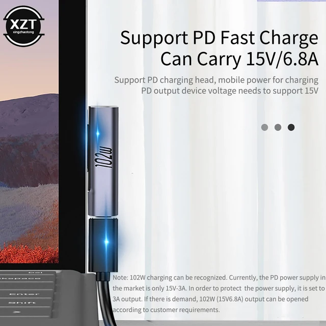 Microsoft Surface Pro 6 受電器付き（電子機器用の高速USB充電器 