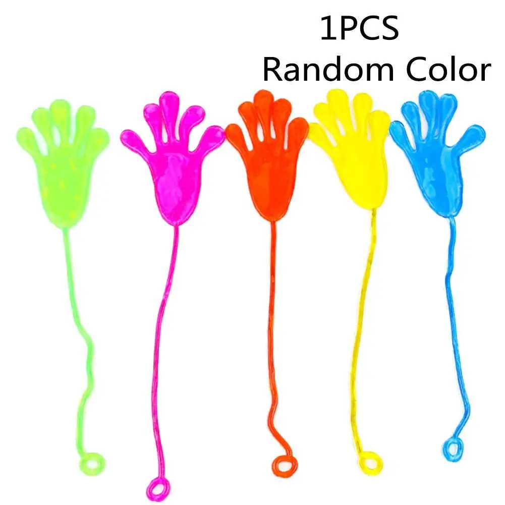 Novelty Kids Sticky Palm Toys Puzzle Climbing Wall Palm Decompression Sticky Hand Toys Elastically Stretchable fidget toys,stress relief toys,sticky toys