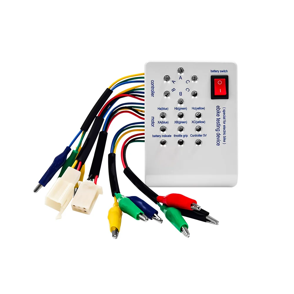 Electric bike Repair Kit Universal Maintenance Detector Brushless Motor Hall Controller Tester Repair Kit 3