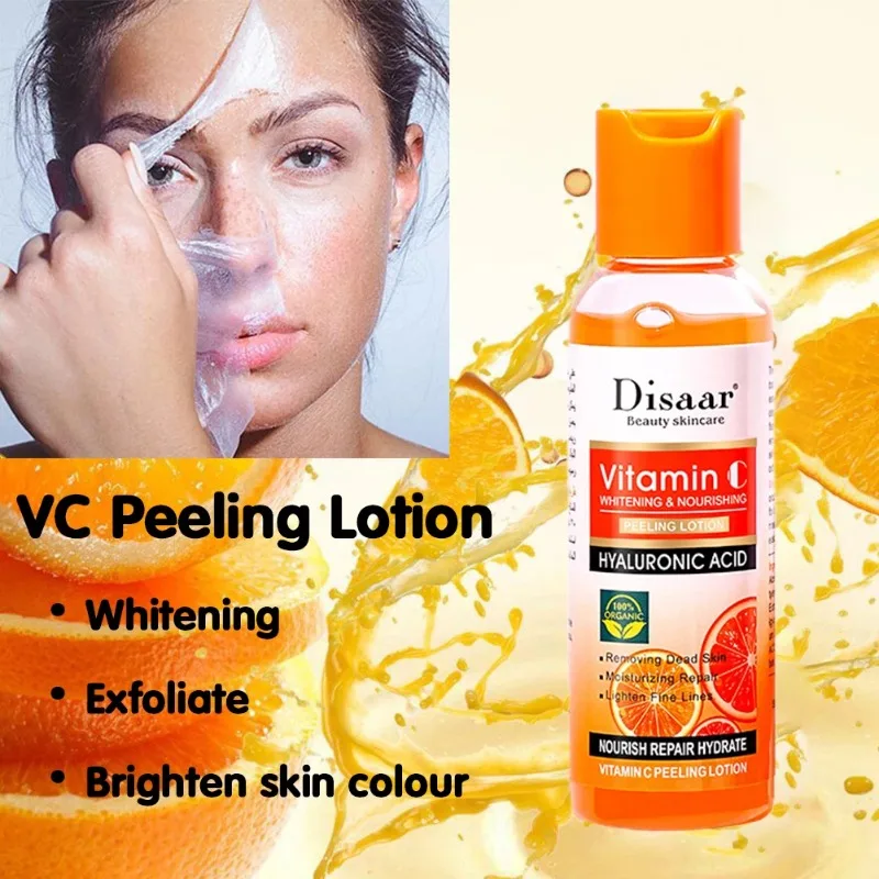 

Orange Peeling Lotion Whitening Smooth Skin Anti Wrinkle Micropeeling Rejuvenating 100ml