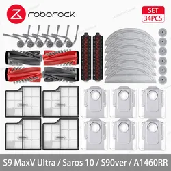 Roborock Robot Vacuum Essential Cleaning Kit - Side Brushes, Mop Cloth, HEPA Filter, Dust Bag (Combination Pack 3)