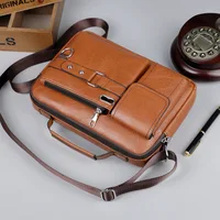 Sac à bandoulière convertible imperméable de grande capacité de style rétro HOMEFISH pour hommes 6
