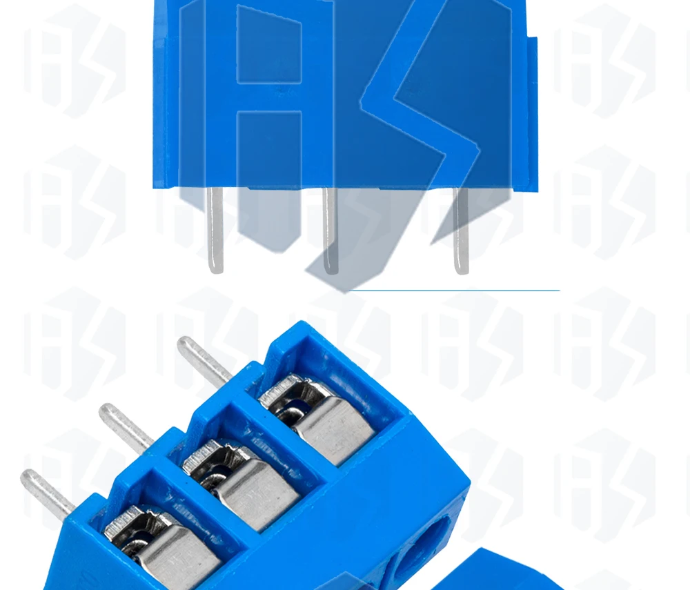 5 ~ 10PCS 5mm Schraube Draht Terminal Block KF301-2P KF301-3P Pitch 5,0mm Gerade Pin Spliceable Plug-in PCB Kabel Stecker – Detail 11