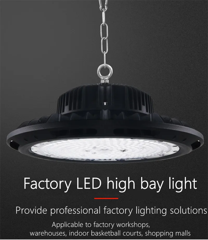 

LED Mining Lamp Factory Lamp, Waterproof, Super Bright, Fin Industrial, Triple Protection, Garage, UFO, Chandelier, 50W-200W