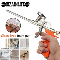 Foam Expanding Spray Gun Foaming Jet Glue Gun Metal Polyurethane Trigger Sprayer Pump Sealant Caulking Tool for House Renovation 1