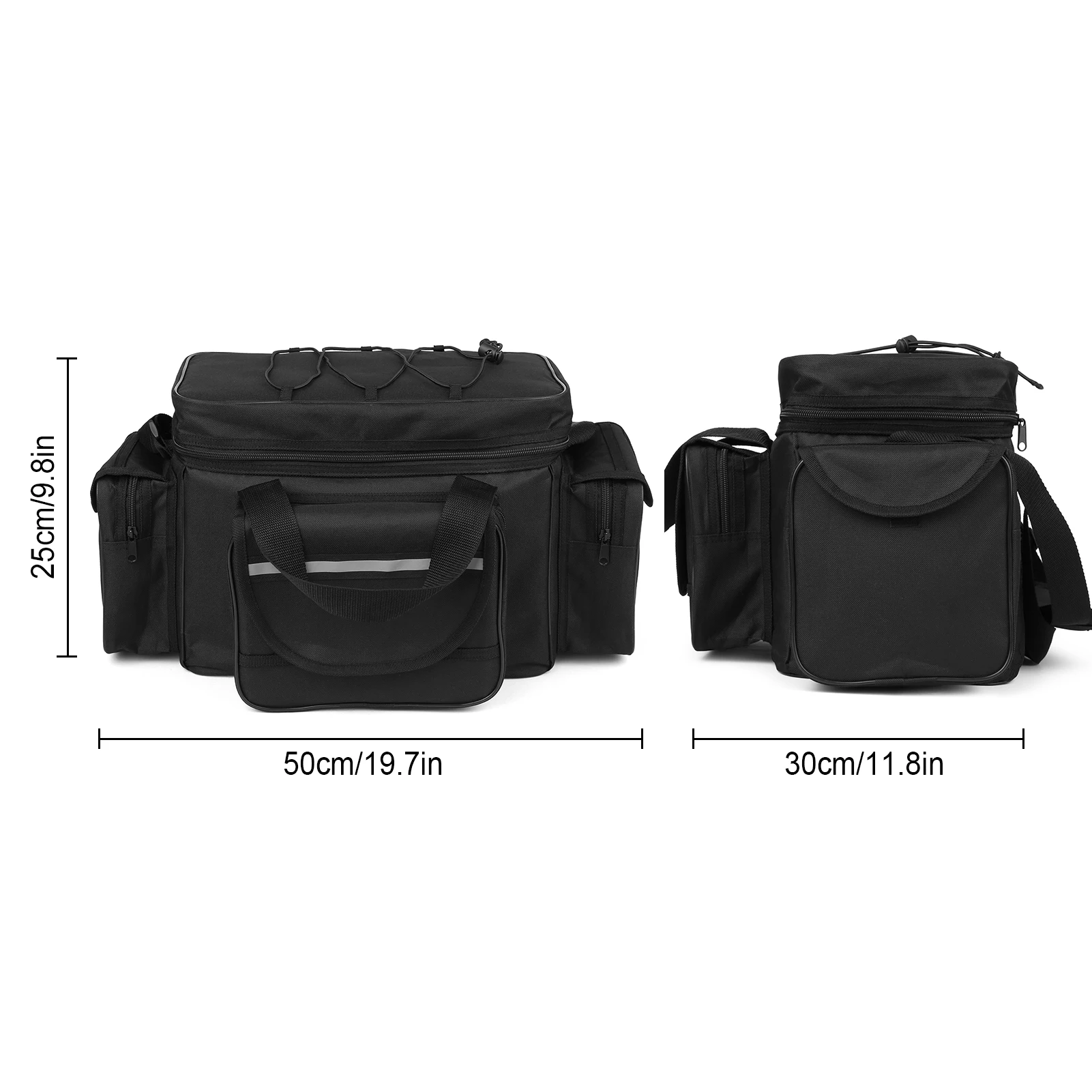 New Large Capacity Fishing Tackle Bag Waterproof Fishing Tackle Storage Bag Case Outdoor Travel Hunting Shoulder Bag Pack