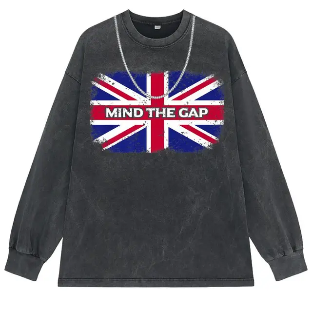 mind the gap sweater