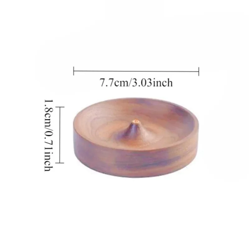 Solid Wood Incense Holder 6