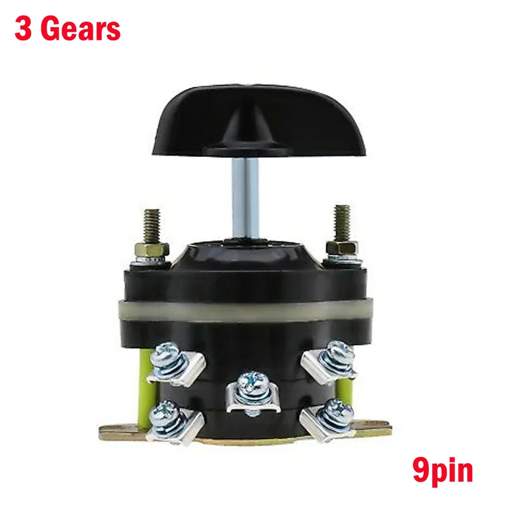 Forward Reverse Switch Effortless Handling 380V 10A 3 Gears Forward Reverse Switch for Electric ATVs Pedicab Go kart