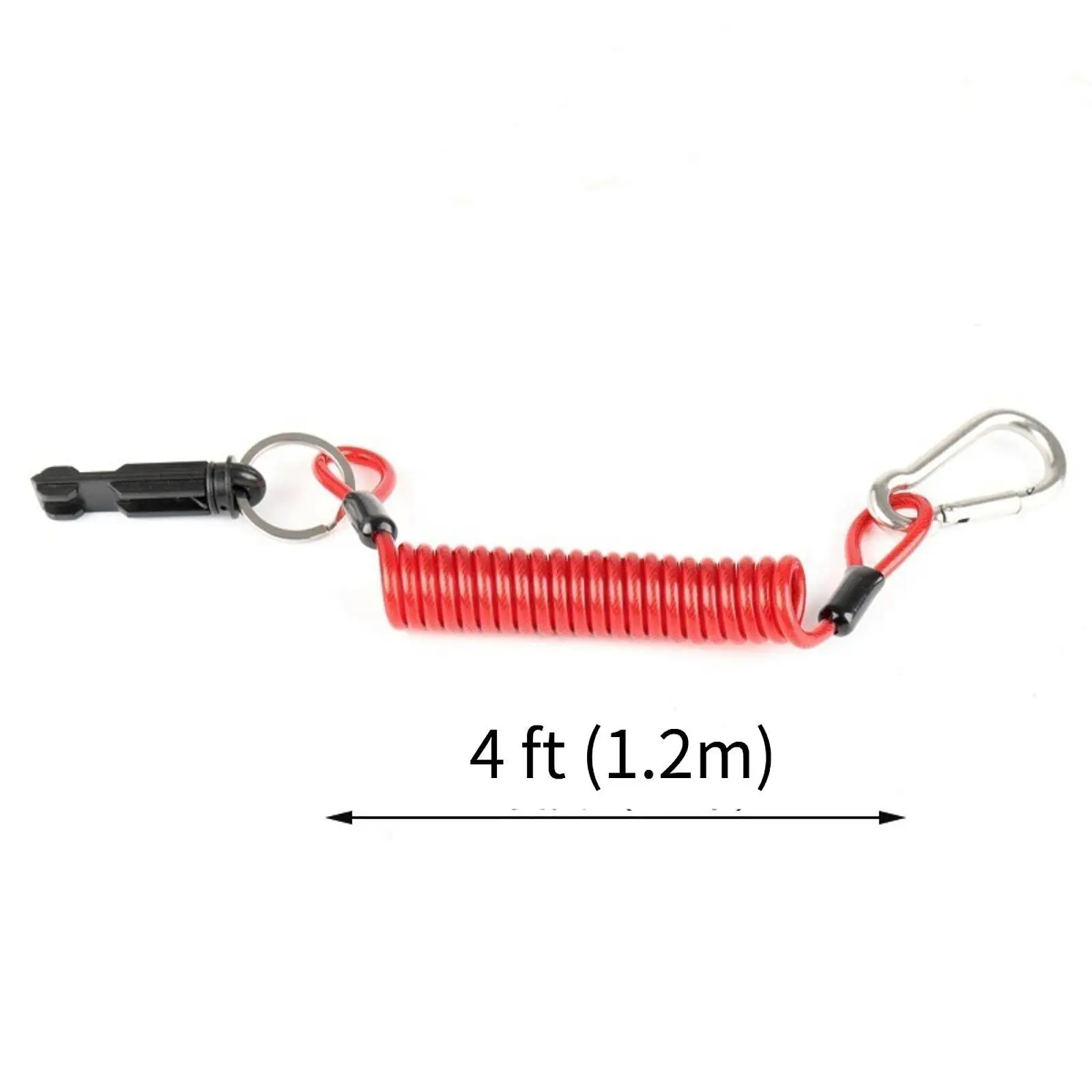Trailer Breakaway Switch,Electric Brake Switch Trailer Brake Control System Sturdy Metal Breakaway Coiled Cable