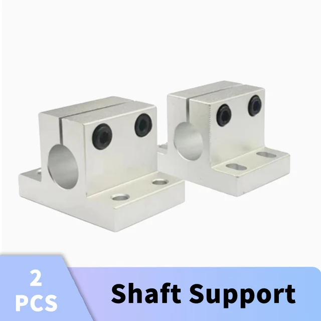 2PCS ติดตั้งด้านข้าง Optical แกนคงที่สนับสนุน CLTBM CLTAM10/12/13/14/15/16/20 มม.ท่องเที่ยวเพลาสนับสนุนวงเล็บคงที่ 1
