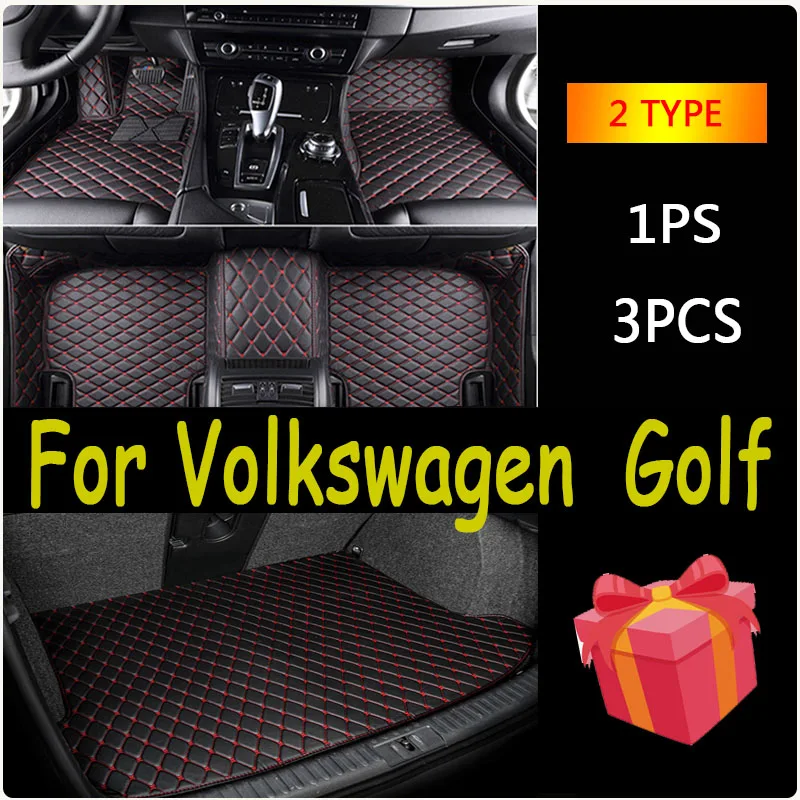 

Автомобильные коврики для Volkswagen VW Golf 5 MK5 A5 2003 ~ 2007, кожаный коврик, автозапчасти для интерьера, искусственная кожа, коврик, автомобильные аксессуары