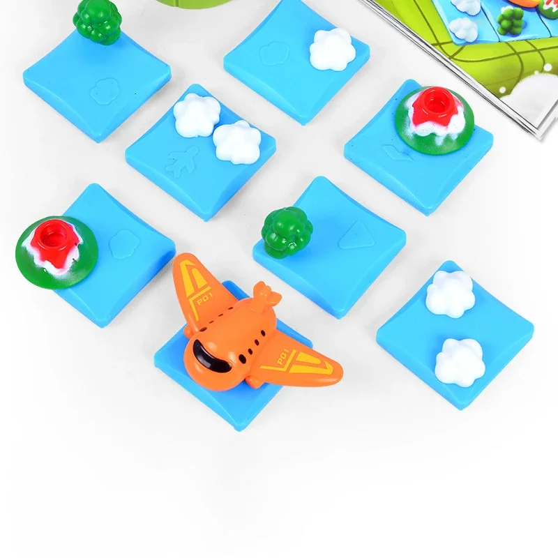 Children's Puzzle Toys Flight Journey Intellectual Advancement Training Brain Development Space Montessori Strategy Board Games