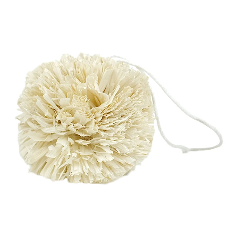 

Bunny Chew Toy for Teeth Natural Corn Husks Balls Cage for Rabbit 2.8" 3.5" New Dropship