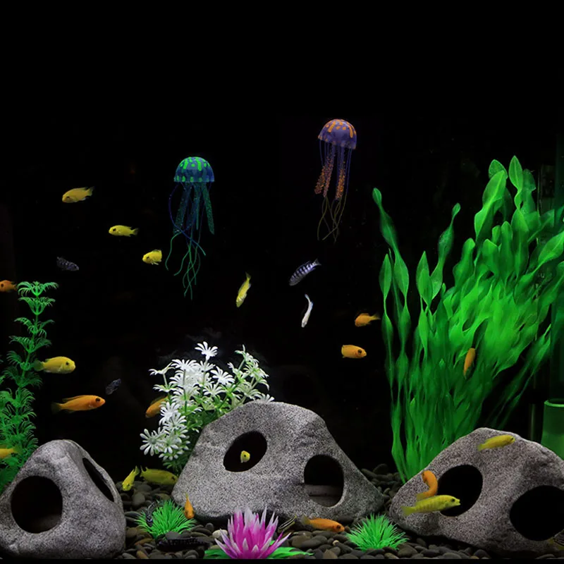 Fish Tank Ornaments Fish Tank Decorations Aquarium Ornaments Mini Landscape Ornaments Ceramics Fish Tank Cave Stone Landscaping